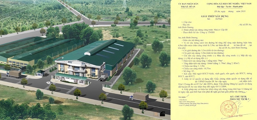 Bất kì công trình nhà xưởng nào muốn xây dựng mới, sửa chữa, cải tạo hay di dời đều phải xin giấy phép xây dựng công trình