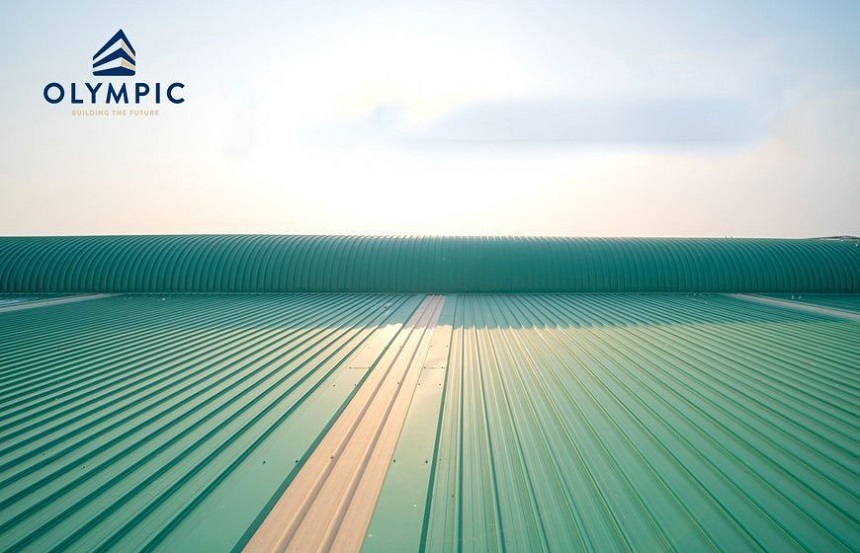 Khả năng chịu lực tốt là một trong ưu điểm nổi bật của dòng tôn 6 sóng cách nhiệt Olympic