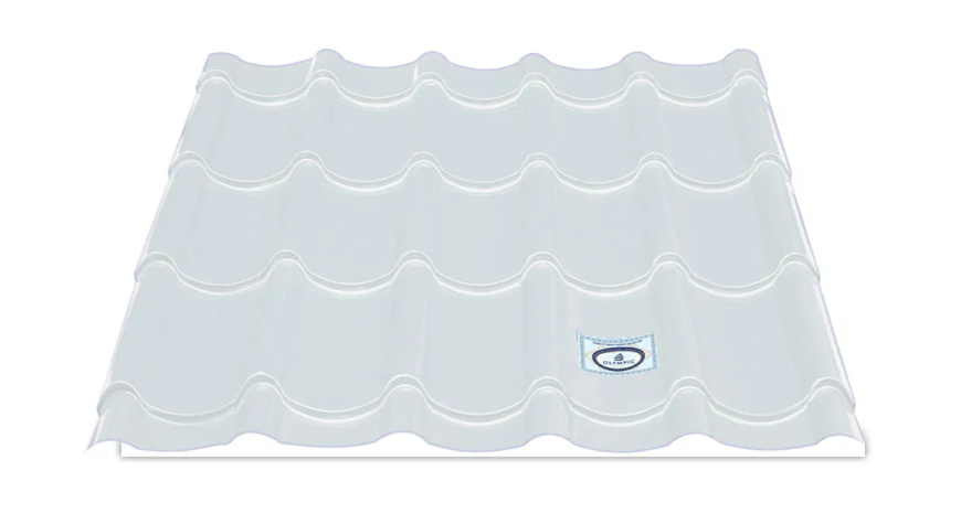 Đường nét ngói sắc sảo cùng màu sơn sáng bóng giúp dòng tôn trắng sức trở thành xu hướng lợp mái trong những năm gần đây