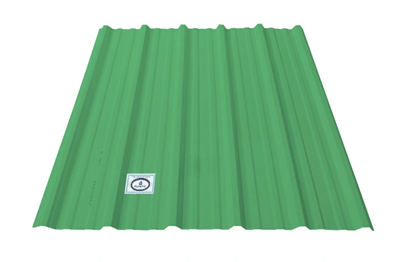 Tôn chống cháy Olympic xanh ngọc sở hữu vẻ ngoài bắt mắt