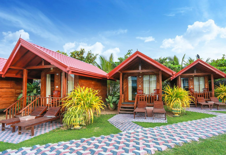 Ứng dụng tôn giả ngói kim cương Olympic trong các công trình resort, nghỉ dưỡng cao cấp