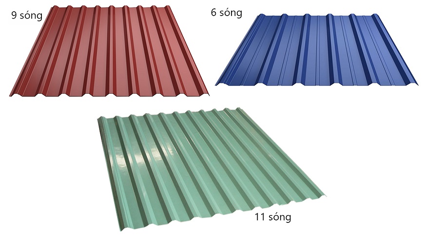Các loại tôn lợp mái cho nhà xưởng