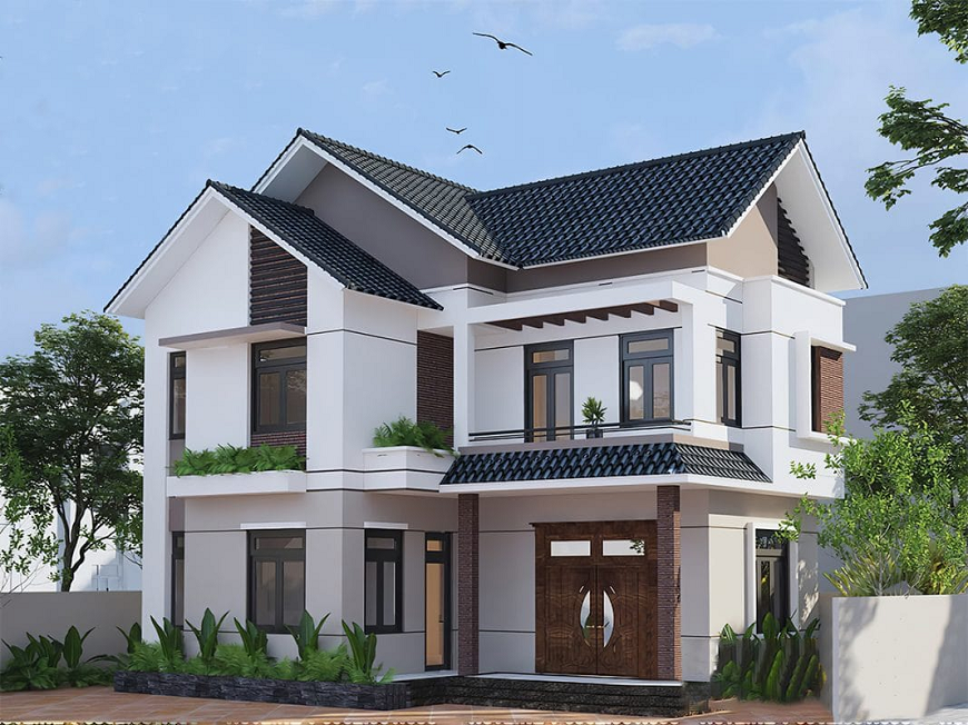 Mẫu nhà 2 tầng được yêu thích nhất