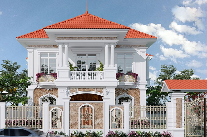 Nhà 2 tầng phong cách cổ điển được yêu thích nhất