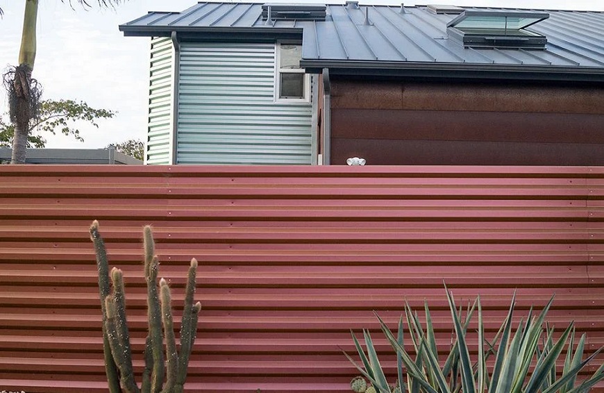 Tôn Olympic sử dụng để thiết kế cảnh quan như vách ngăn