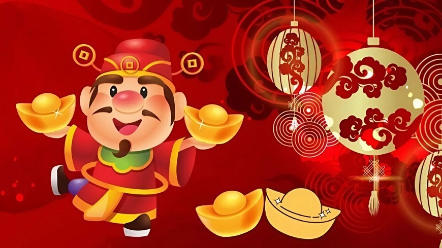 Tôn đỏ đậm mang lại sự may mắn cho gia chủ