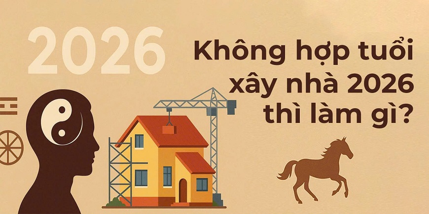 Phong thủy xây nhà không chỉ phụ thuộc vào tuổi mà còn ở sự chuẩn bị kỹ lưỡng, tâm thế tích cực và cách bố trí không gian hợp lý, nếu biết cách hóa giải đúng, gia chủ vẫn có thể xây dựng tổ ấm suôn sẻ và ổn định lâu dài