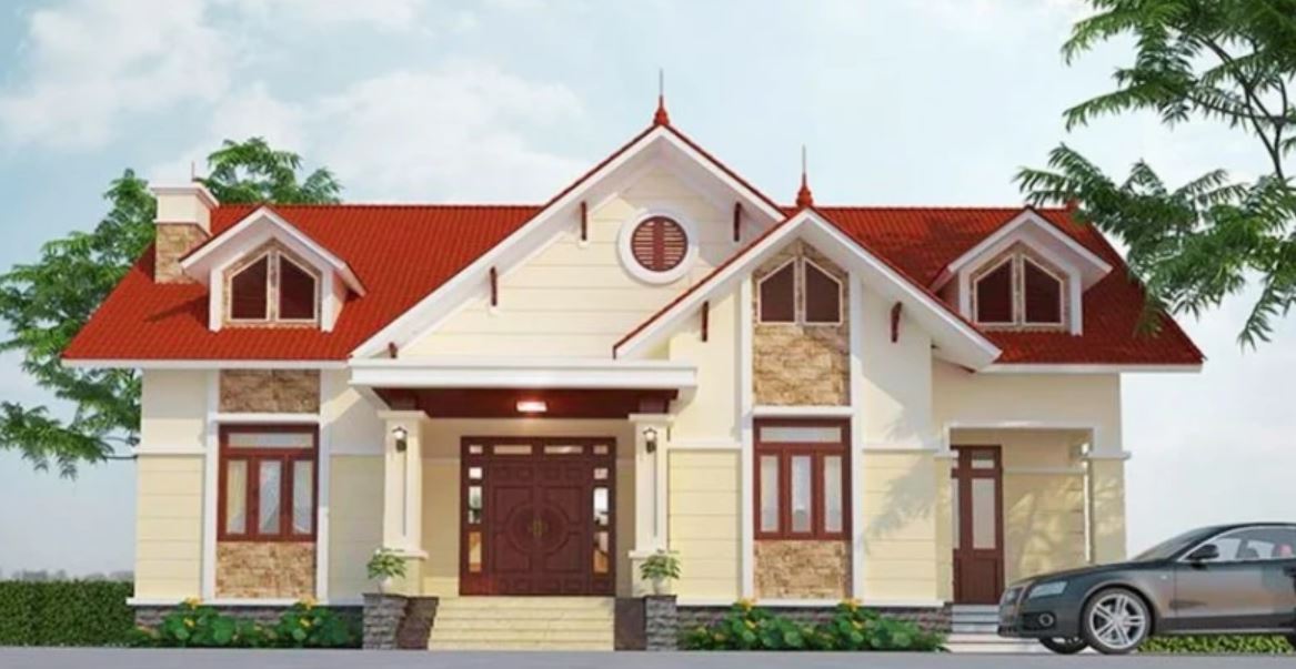 Tôn lạnh Olympic đỏ kim cương giúp nâng tầm giá trị công trình