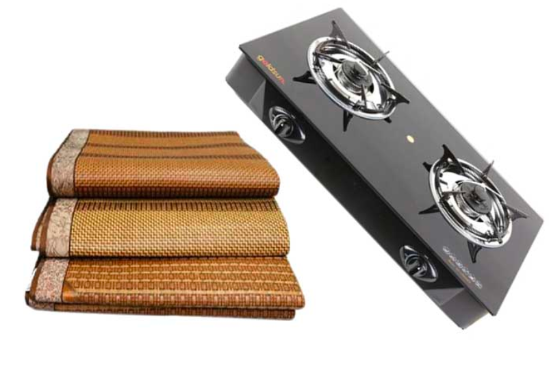 Chiếu và bếp là những đồ vật được xem là may mắn khi mang vào nhà mới