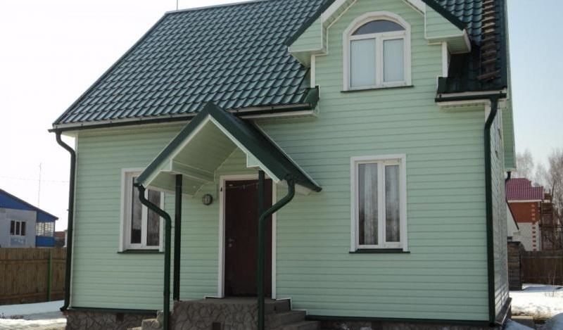 Mẫu mái tôn sóng ngói màu xanh đen