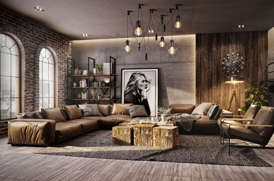 Phong cách Rustic cho không gian nhà ở thêm phần ấm cúng