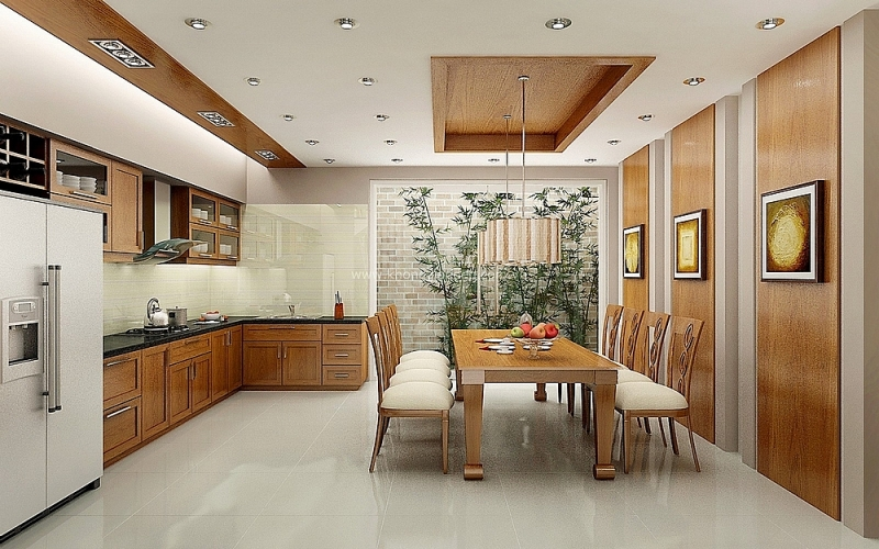 Bố trí nhà bếp hợp phong thủy để gia tăng vượng khí cho ngôi nhà