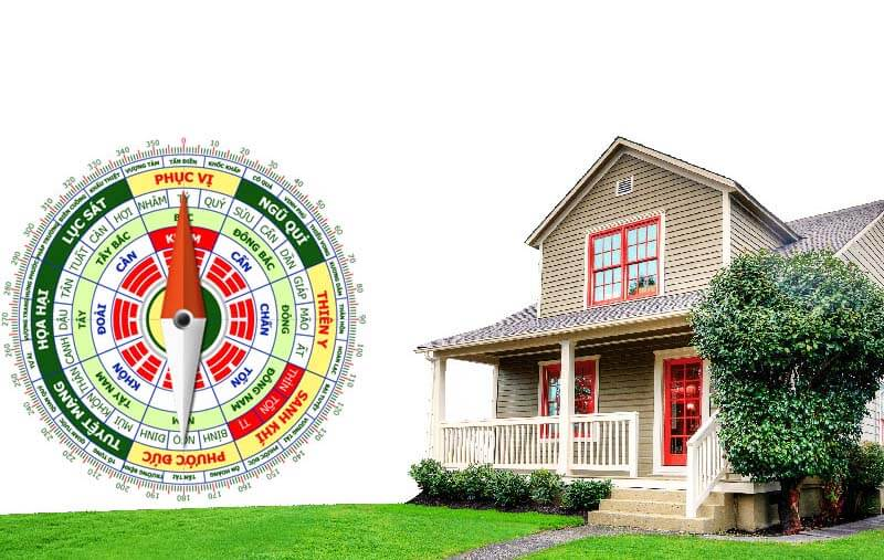 Tính toán hướng ngôi nhà phù hợp với gia chủ