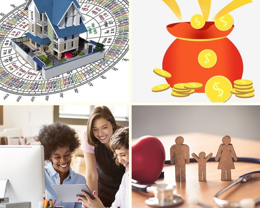 Xem tuổi làm nhà hợp phong thủy với mong cầu may mắn tài lộc, gia đình êm ấm mạnh khỏe, công việc thuận lợi