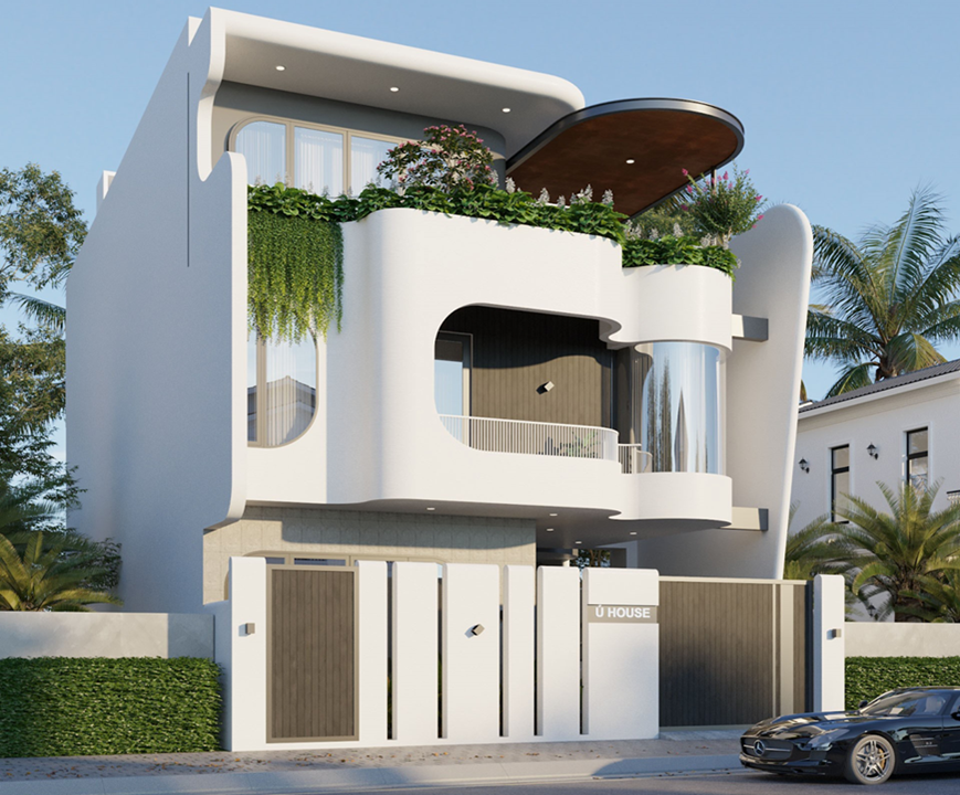 Thiết kế ngoại thất đầy sáng tạo với đường nét mềm mại và tinh tế