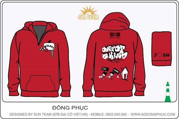 Áo nỉ Hoddie