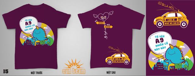 Mẫu áo Sun Team