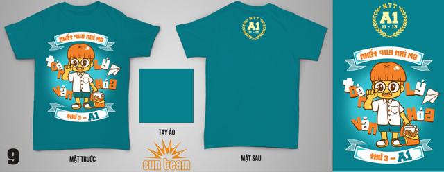 Mẫu áo Sun Team