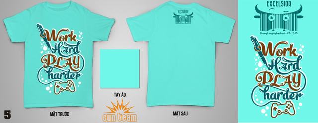 Mẫu áo Sun Team