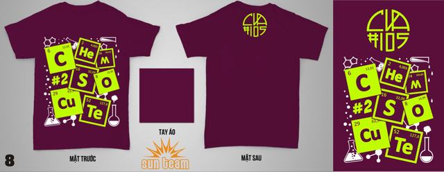 Mẫu áo Sun Team