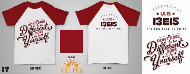 Mẫu áo Sun Team