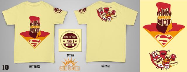 Mẫu áo Sun Team
