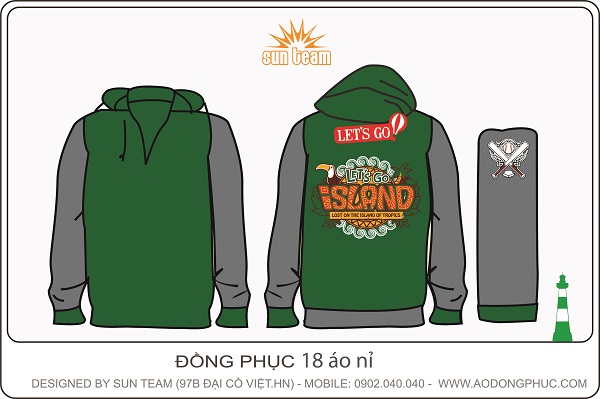 Áo nỉ Hoddie