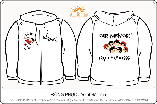 Áo nỉ Hoddie