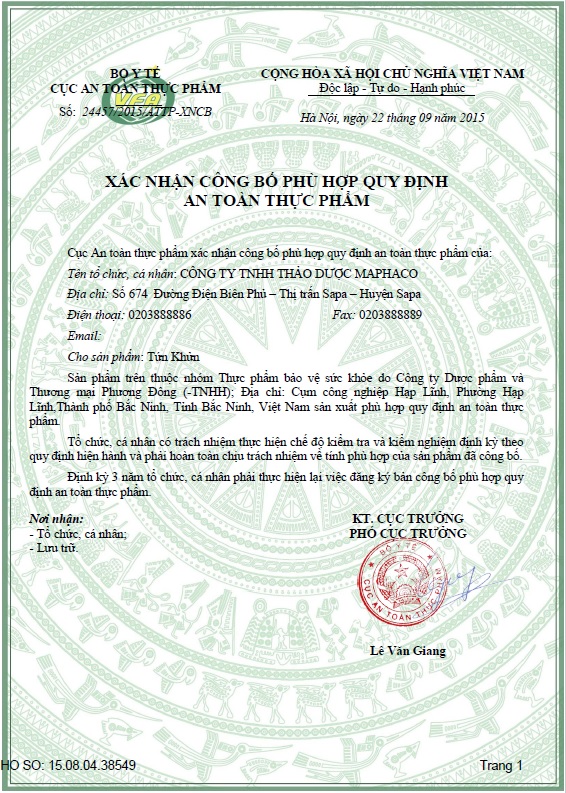 Giấy phép 1