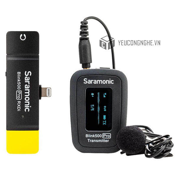 Mic thu âm Saramonic Blink 500 Pro B3 cho iPhone iPad