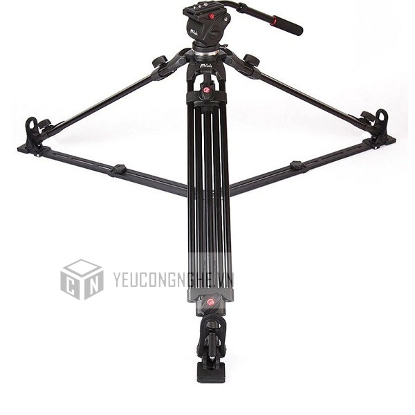 Chân máy quay floor spreader Tripod Jieyang 0508AD