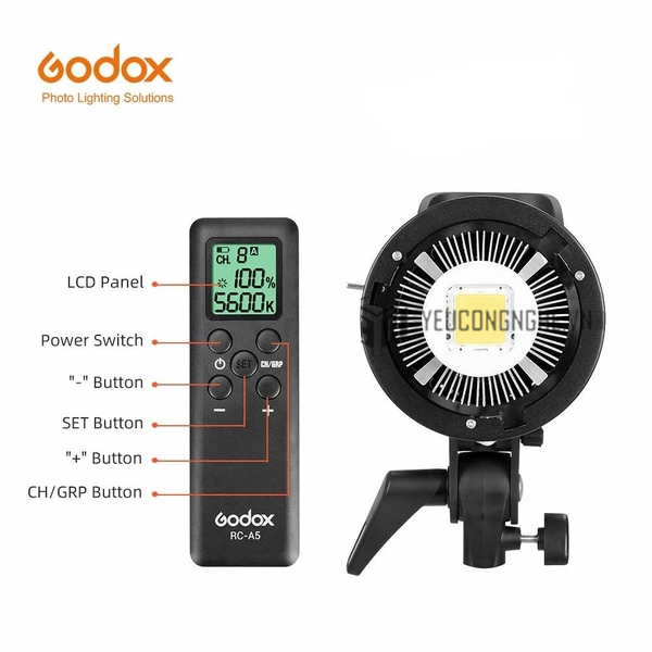 Điều khiển từ xa Godox RC-A5 cho đèn led video