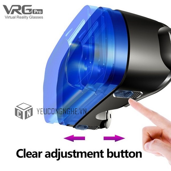 Kính thực tế ảo VRG Pro Blue Lens