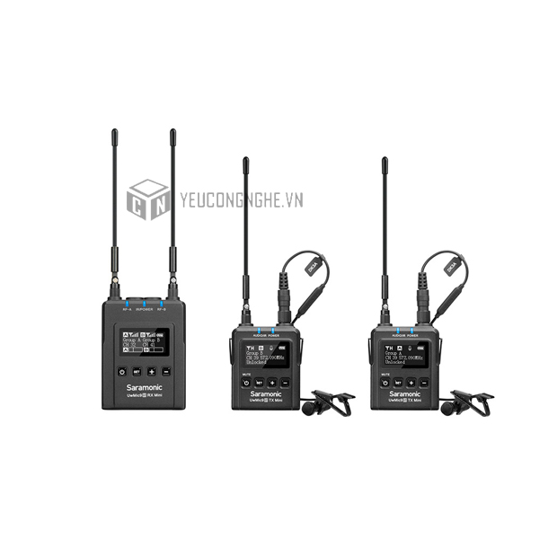 Mic thu âm Saramonic Uwmic9S Kit2 Mini