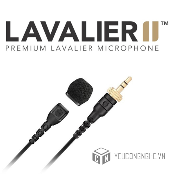 Micro thu âm Rode lavalier II cài áo chính hãng