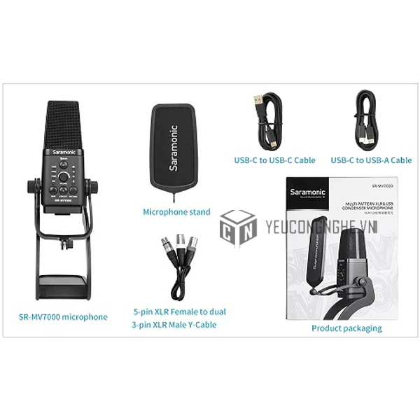 Mic thu âm Saramonic SR-MV7000