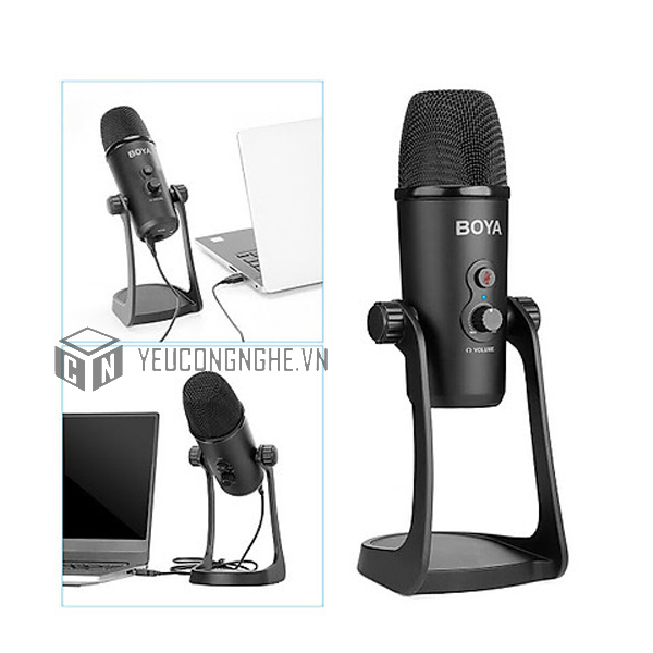 Mic thu âm BY-PM700 cho máy tính, PC để thu âm clip ASRM độ nhạy tiếng cao