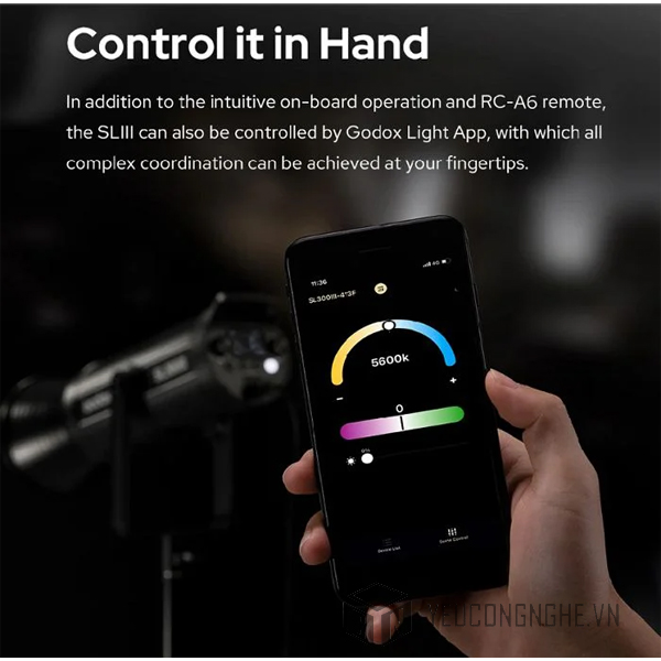 Đèn Led quay phim chụp ảnh Godox SL200 III