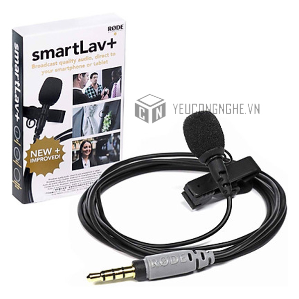 Mic ghi âm cài áo Rode SmartLav Plus cho smartphone