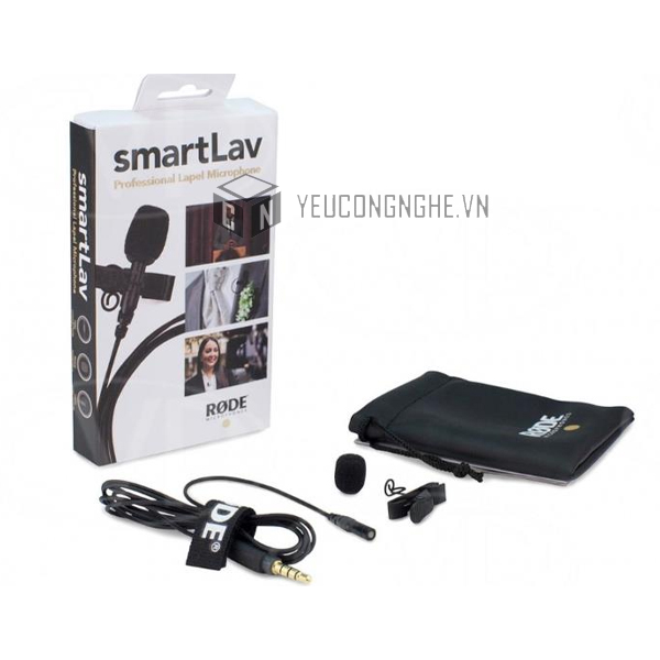 Mic ghi âm cài áo Rode SmartLav Plus cho smartphone