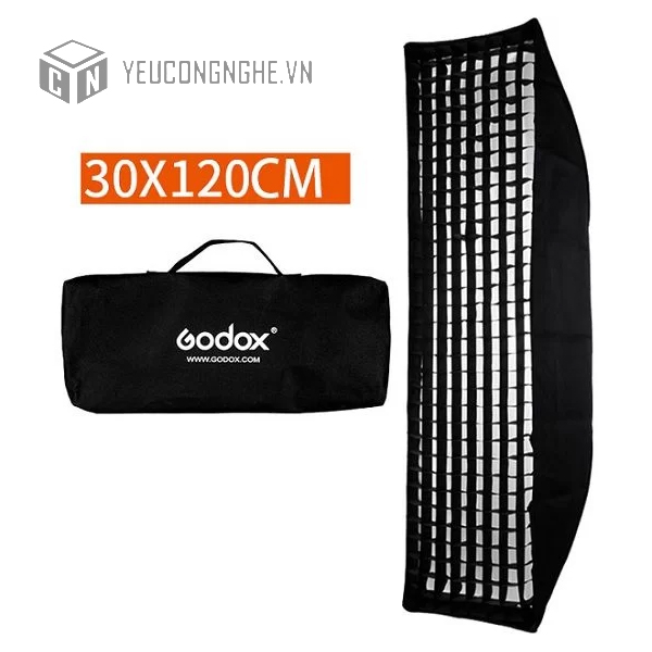 Softbox tổ ong godox 30x120cm