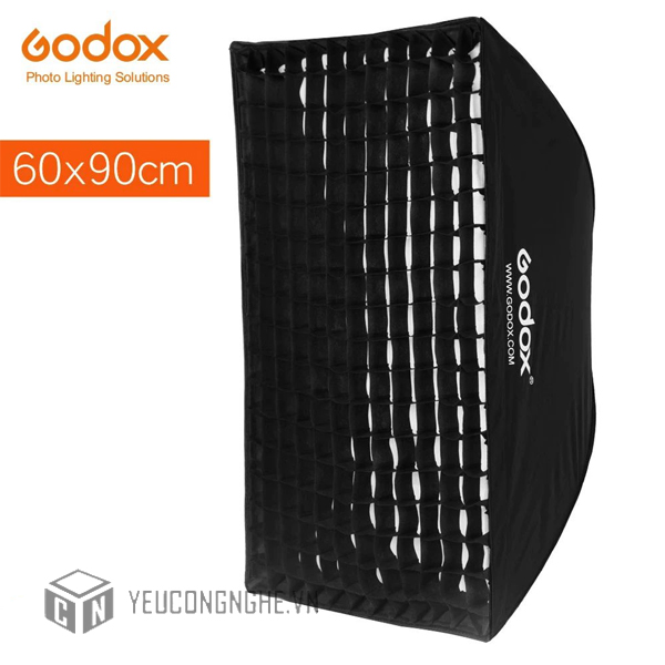 Softbox Godox kèm lưới tổ ong 60x90cm