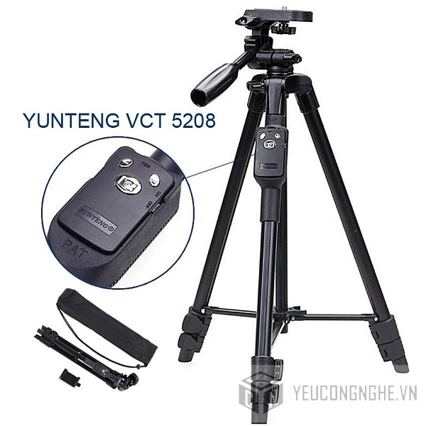 Chân tripod Yunteng VCT-5208