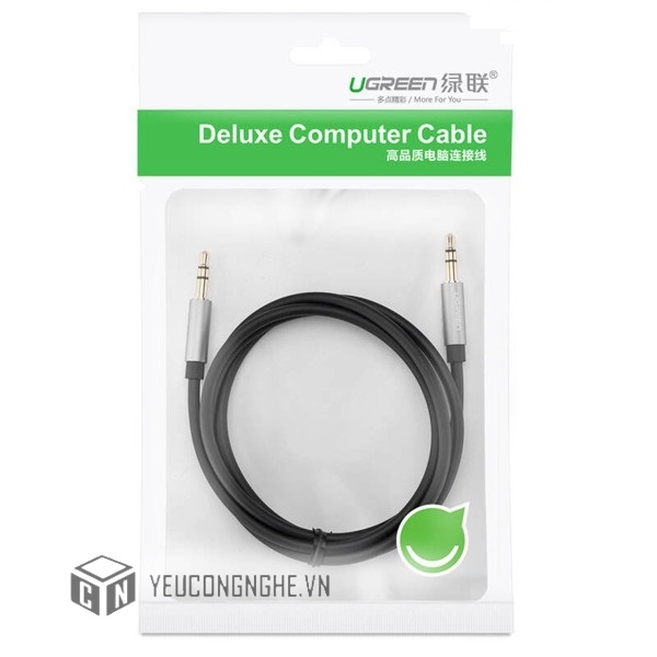 Cáp Audio 3.5mm dài 1,5m chính hãng Ugreen 10734