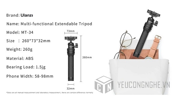 Tripod Ulanzi MT-34