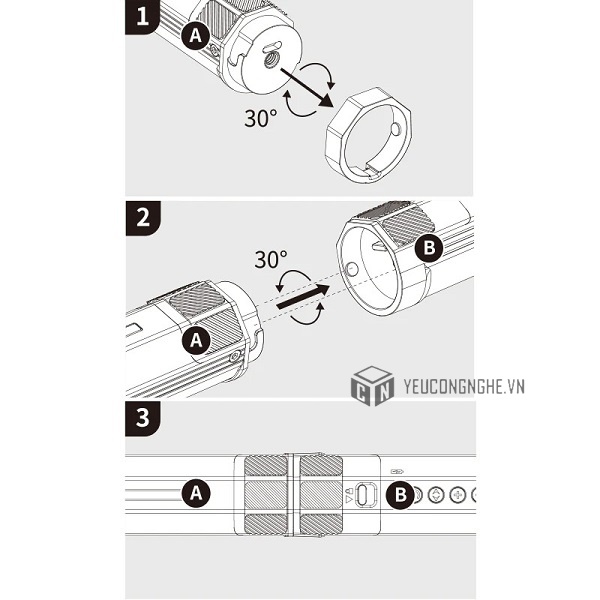 Ulanzi VL110 RGB (2500K-9000K)