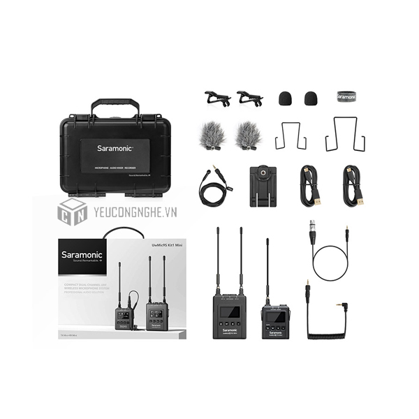 Mic thu âm Saramonic Uwmic9S Kit1 Mini