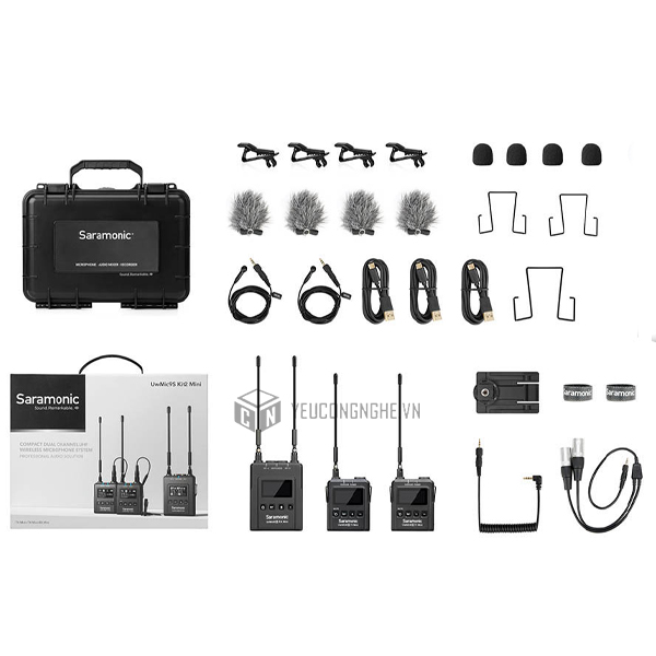 Mic thu âm Saramonic Uwmic9S Kit2 Mini