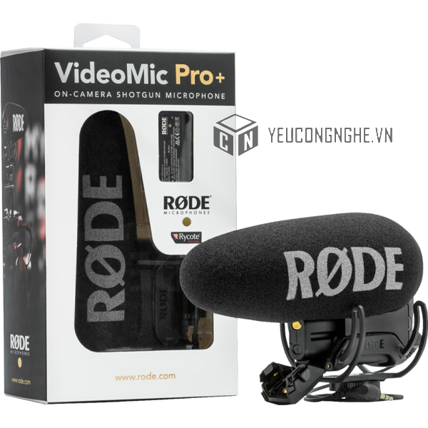 Mic gắn máy ảnh chính hãng Rode VideoMic Pro+