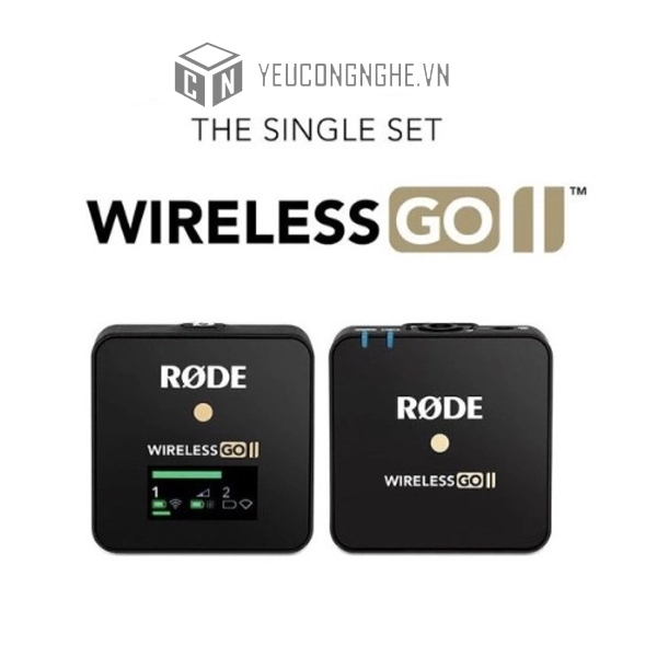 Mic thu âm Rode Wireless Go II Single